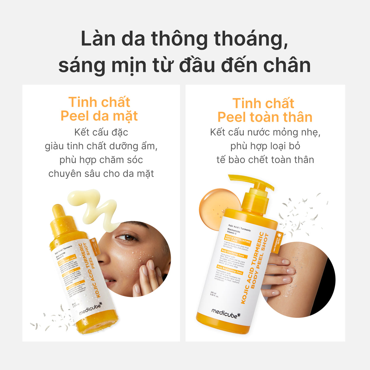 Kojic Acid Turmeric Peel Shot